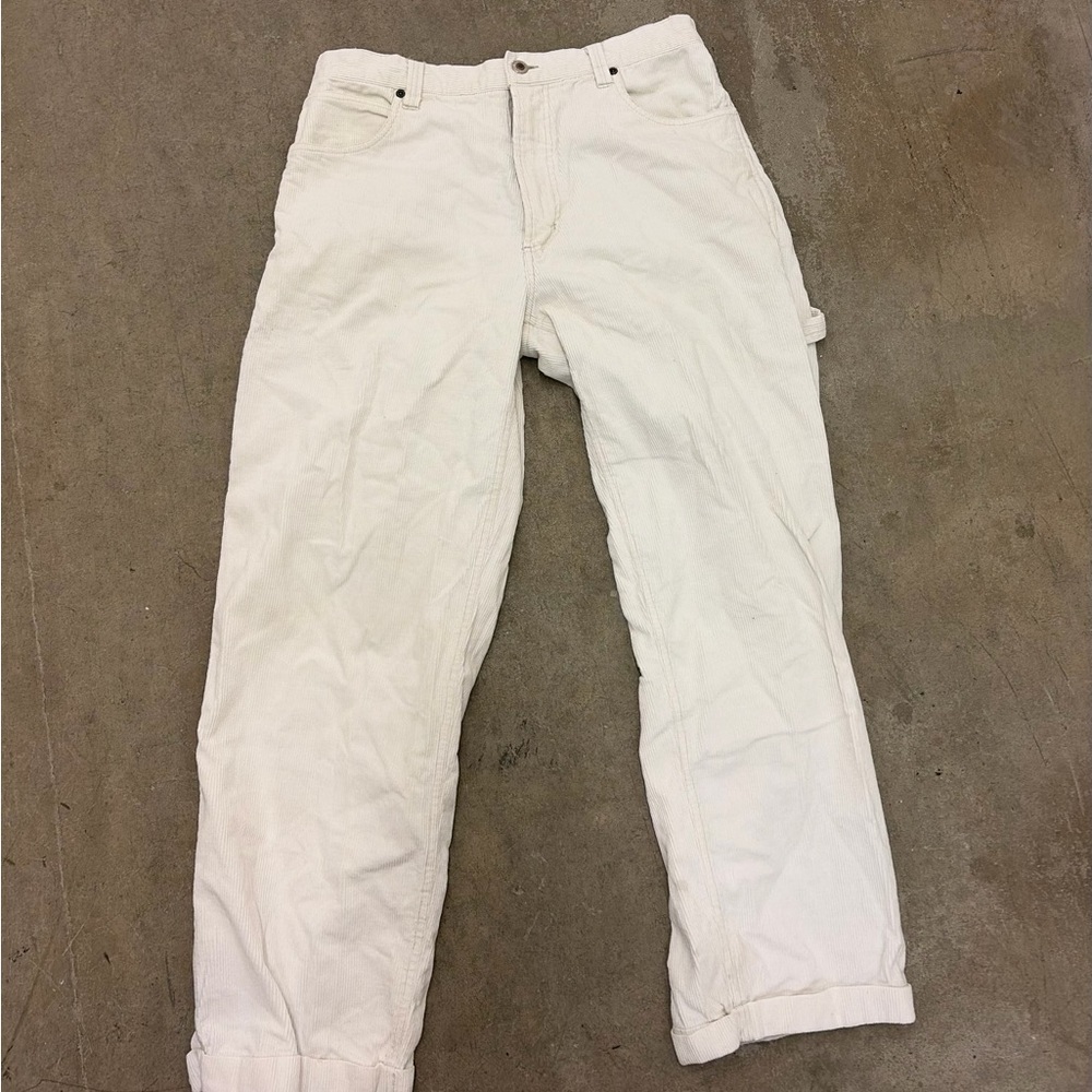 Vintage Nevada corduroy cargo White Casual Pants